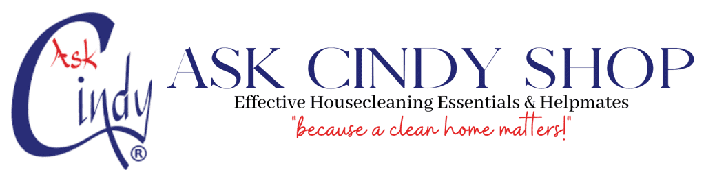 Ask Cindy Shop: Cleaning essentials.